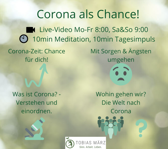 Corona als Chance